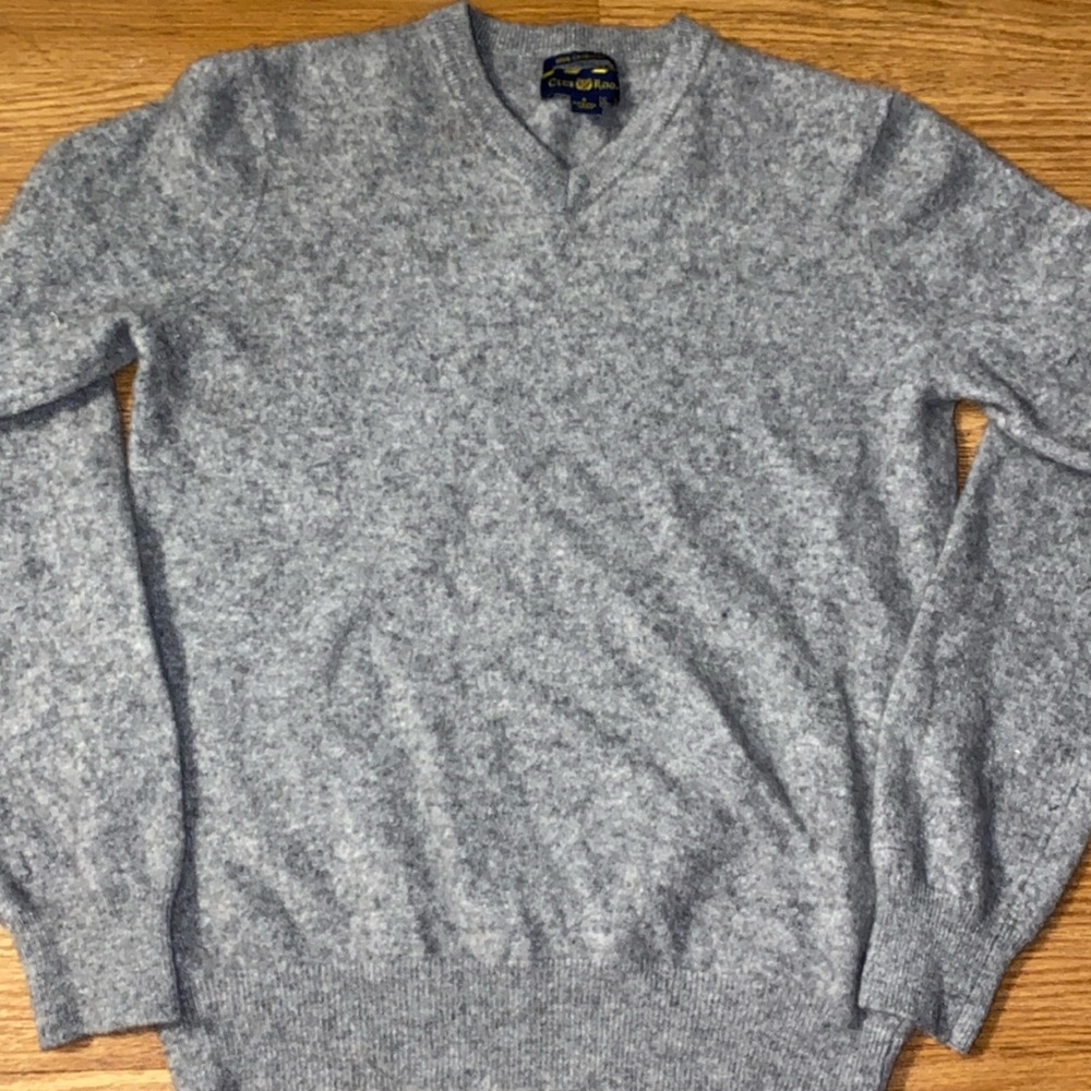 100% Cashmere Club Room Sweater